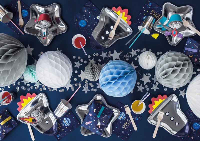 Honeycomb Bal Wit 20cm van Partydeco koop je bij Partywinkel