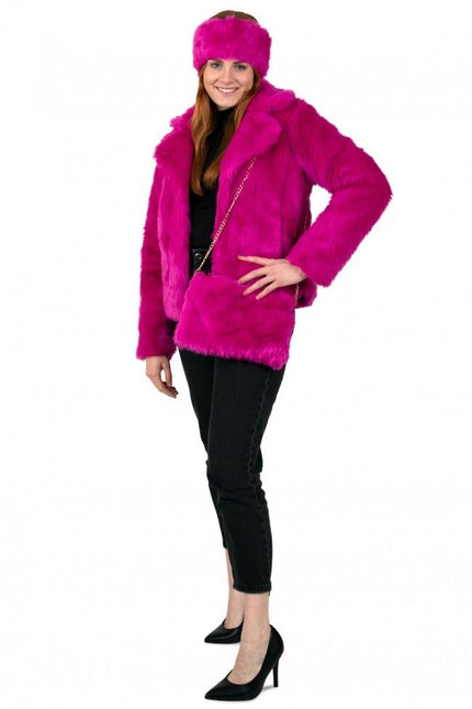 Hoofdband Pluche Purple van PartyXplosion koop je bij Partywinkel