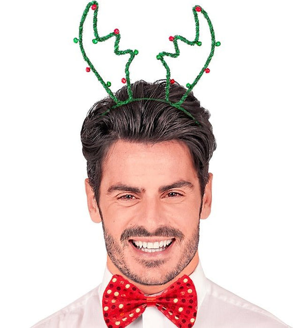HOOFDBAND RENDIER GROEN van Widmann koop je bij Partywinkel