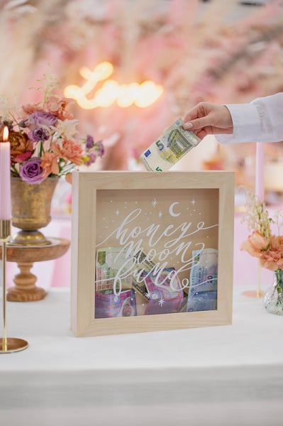 Houten Gelddoosje Bruiloft 30cm van Partydeco koop je bij Partywinkel