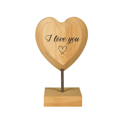 Houten Hart I Love You van Paper Dreams koop je bij Partywinkel