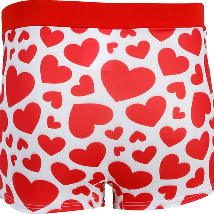 I Love You Onderbroek Rood Wit Hartjes van Fiestas Guirca koop je bij Partywinkel