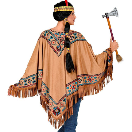 Indianen Shirt Dames van Widmann koop je bij Partywinkel