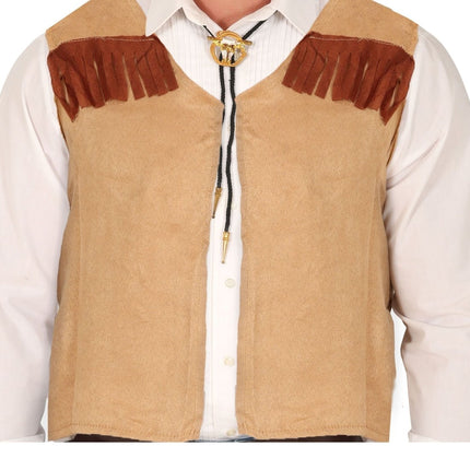 Indianen Vest Heren van Fiestas Guirca koop je bij Partywinkel