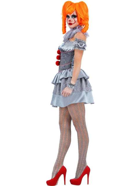 IT Chapter Two, Pennywise Ladies Kostuum Dames van Smiffys koop je bij Partywinkel