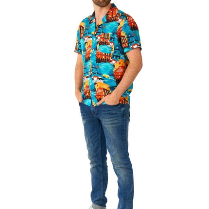 IT Overhemd Korte Mouwen Heren OppoSuits van OppoSuits koop je bij Partywinkel