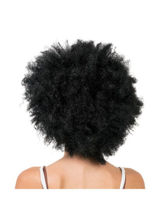 Jackson afroperuk, svart, 33 cm