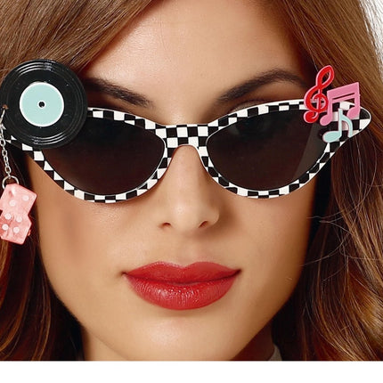 Jaren '50 Bril van Fiestas Guirca koop je bij Partywinkel