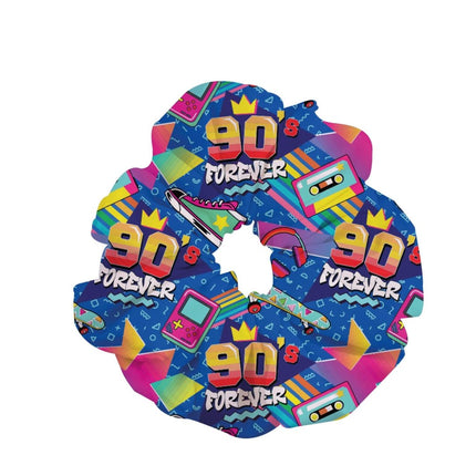 Jaren 90 Scrunchie van Fiestas Guirca koop je bij Partywinkel
