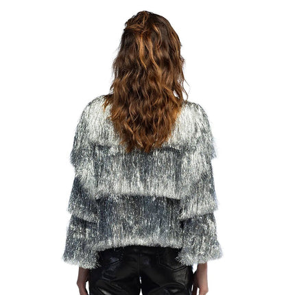 Jasje Festival flare zilver (M/L) van Boland koop je bij Partywinkel