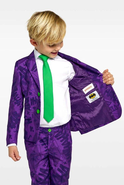 Joker Kostuum Jongens Paars van OppoSuits koop je bij Partywinkel