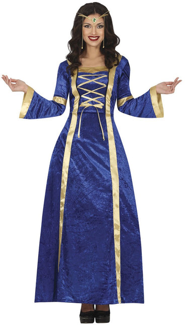 Jonkvrouw Kostuum Blauw Dames van Fiestas Guirca koop je bij Partywinkel
