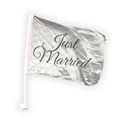 Just Married Autovlag 2st van Folat koop je bij Partywinkel