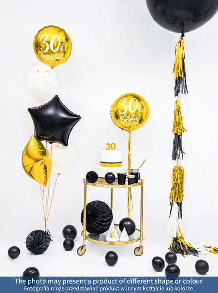 Kaars 6 Jaar Goud 7cm van Partydeco koop je bij Partywinkel