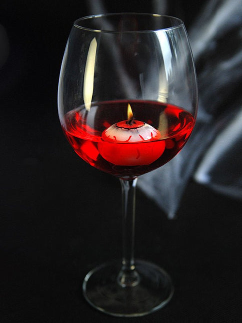 Kaarsen Drijvende Oogbal 4cm 25st van Partydeco koop je bij Partywinkel