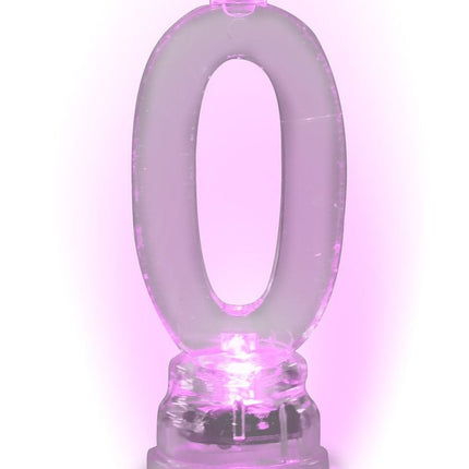 Kaarsenhouder 0 Jaar Led 13cm van Fiestas Guirca koop je bij Partywinkel