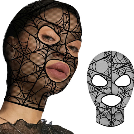 Kant Masker Spinnenweb van Fiestas Guirca koop je bij Partywinkel