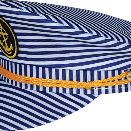 Kapitein Pet Blauw Wit van Fiestas Guirca koop je bij Partywinkel
