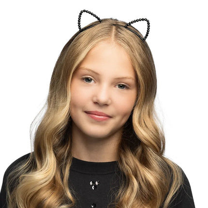 Kat Haarband Diamanten van Boland koop je bij Partywinkel
