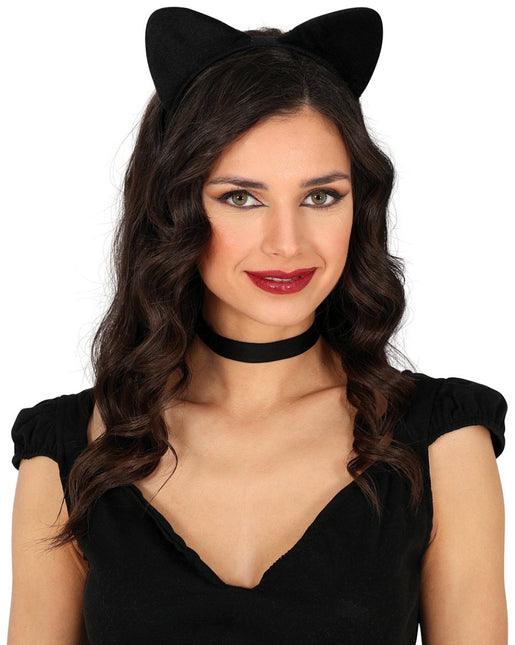 Kat Haarband Zwart van Fiestas Guirca koop je bij Partywinkel