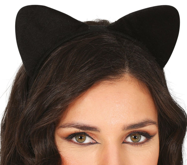 Kat Haarband Zwart van Fiestas Guirca koop je bij Partywinkel