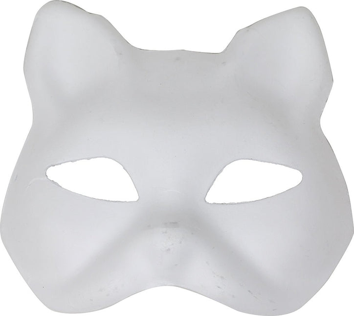 Kat Masker Beschilderbaar van Fiestas Guirca koop je bij Partywinkel