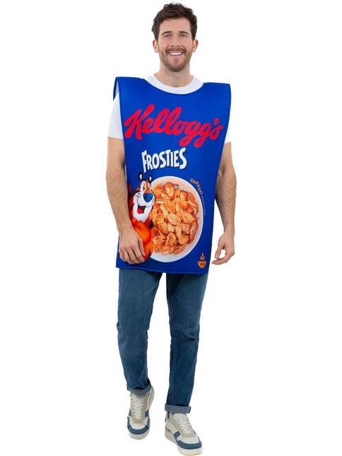Kelloggs™ Frosties™ Cereal Verpakking Kostuum Heren van Smiffys koop je bij Partywinkel