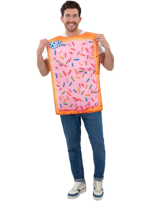 Kellogg’s™ Pop - Tarts™ Aardbeien Milkshake Kostuum Heren van Smiffys koop je bij Partywinkel