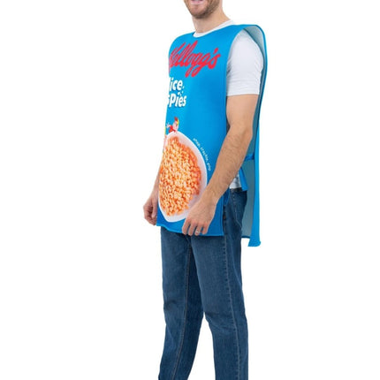 Kelloggs™ Rice Krispies™ Cereal Verpakking Kostuum Heren van Smiffys koop je bij Partywinkel