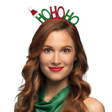 Kerst Haarband Ho Ho Ho van Boland koop je bij Partywinkel