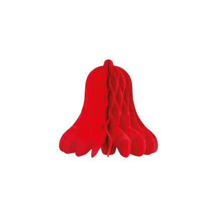 Kerstklok 30 cm - Rood van Paper Dreams koop je bij Partywinkel