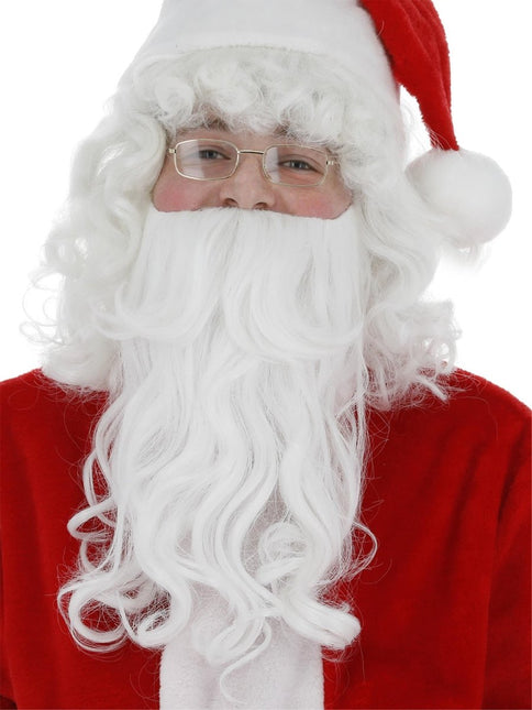 Kerstman Baard Deluxe van Smiffys koop je bij Partywinkel