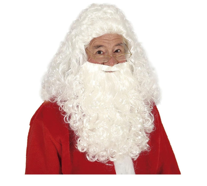 Kerstman Baard en Pruik van Fiestas Guirca koop je bij Partywinkel