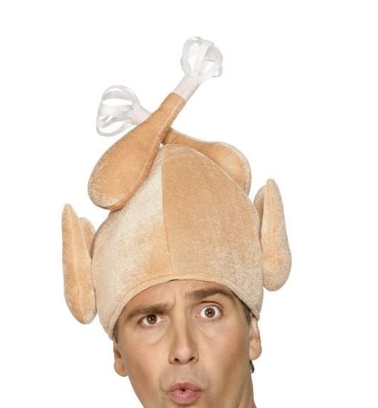 Kerstmuts Kalkoen Deluxe van Smiffys koop je bij Partywinkel