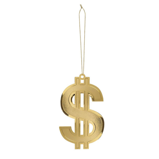 Ketting Dollar Xxl 24cm van Boland koop je bij Partywinkel