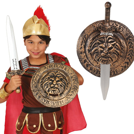 Kind Schild 29Cm En Zwaard 48cm van Fiestas Guirca koop je bij Partywinkel