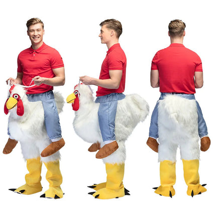 Kippenpak Heren Carry Me van Boland koop je bij Partywinkel