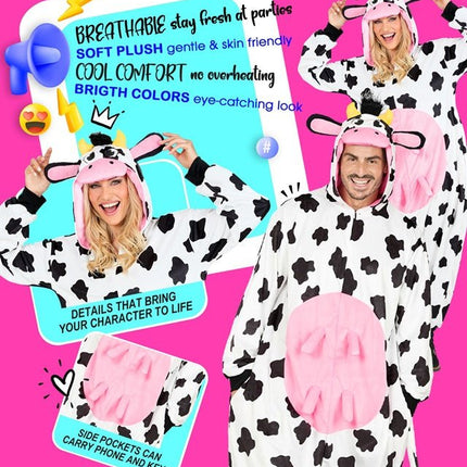 Koe Pluche Kostuum van Widmann koop je bij Partywinkel