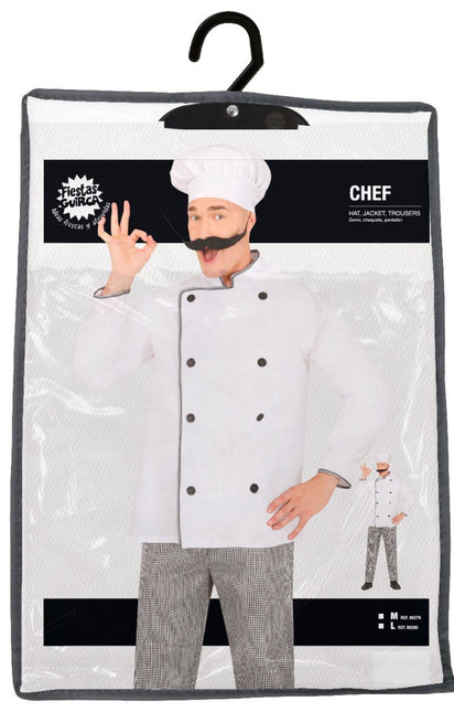 Kok Kostuum Heren 3 delig van Fiestas Guirca koop je bij Partywinkel