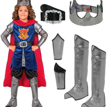 Koning Kostuum Blauw Rood van Widmann koop je bij Partywinkel