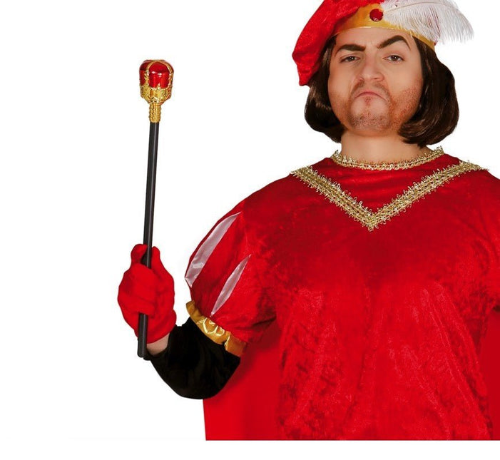Koning Scepter 48cm van Fiestas Guirca koop je bij Partywinkel