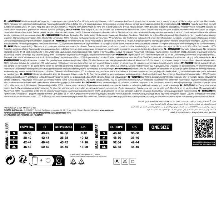 Korte Broek Geel van Fiestas Guirca koop je bij Partywinkel