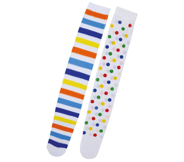 Kousen Stippen En Strepen 70cm van Fiestas Guirca koop je bij Partywinkel