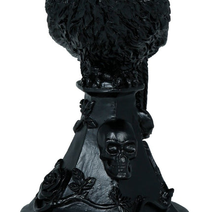 Kraai Kaarsenhouder 16cm van Fiestas Guirca koop je bij Partywinkel