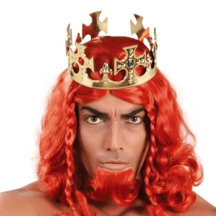 Kroon Goud Koning van Fiestas Guirca koop je bij Partywinkel