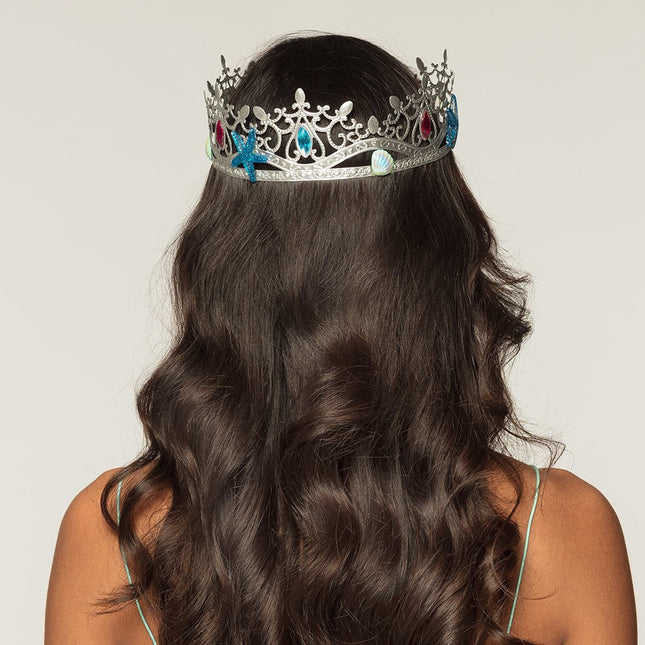 Kroon Zeekoningin 22cm van Boland koop je bij Partywinkel