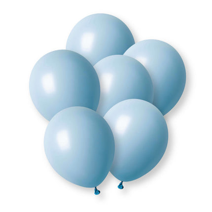 Pastelblauwe Ballonnen 30cm 10st