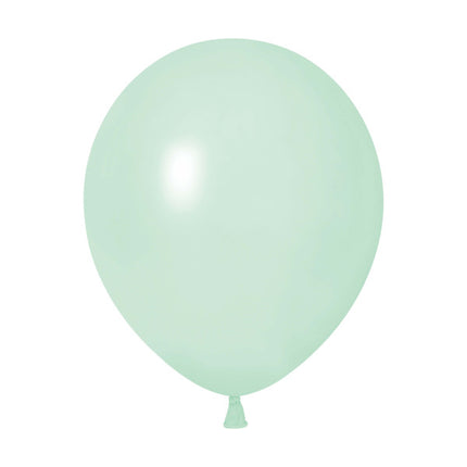 Pastellgröna ballonger, 30 cm, 50 st