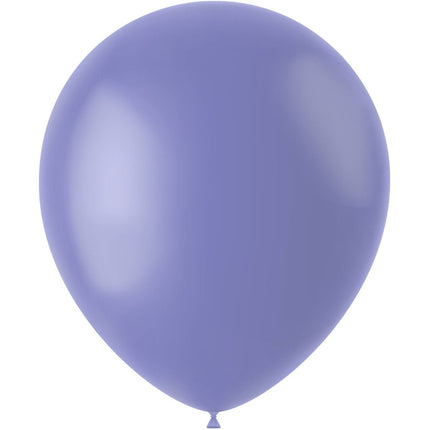 Lavendel Ballonnen Cornflower Blue 33cm 100st van Folat koop je bij Partywinkel