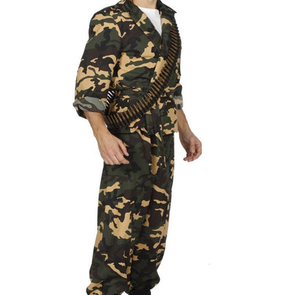 Leger Kostuum Camouflage van Wilbers & Wilbers koop je bij Partywinkel